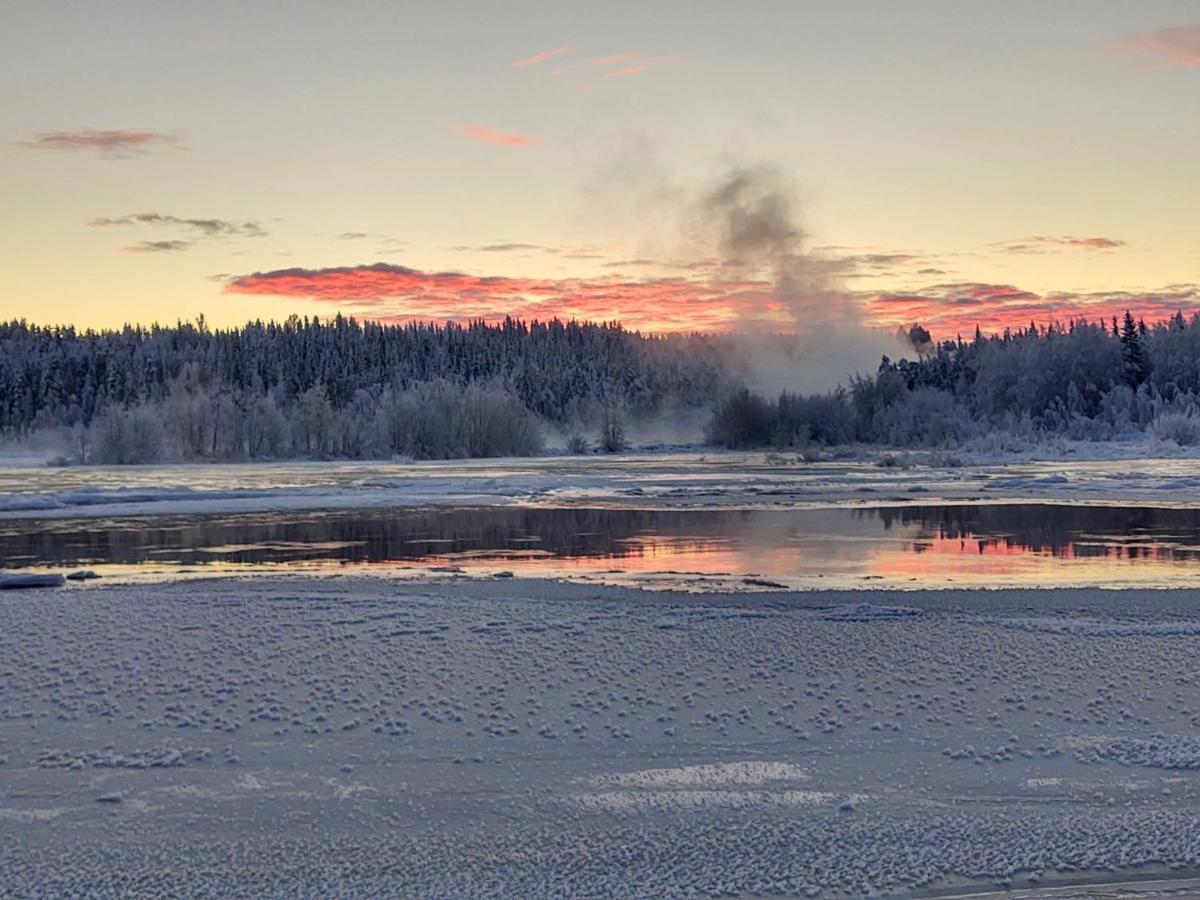 Lagomhuset - A Peaceful Holiday In Swedish Lapland Vidsel Exterior foto